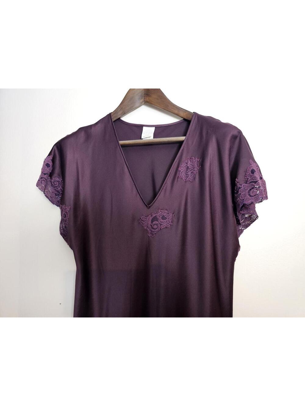Natori Sleepwear Purple Womens Size L Satin